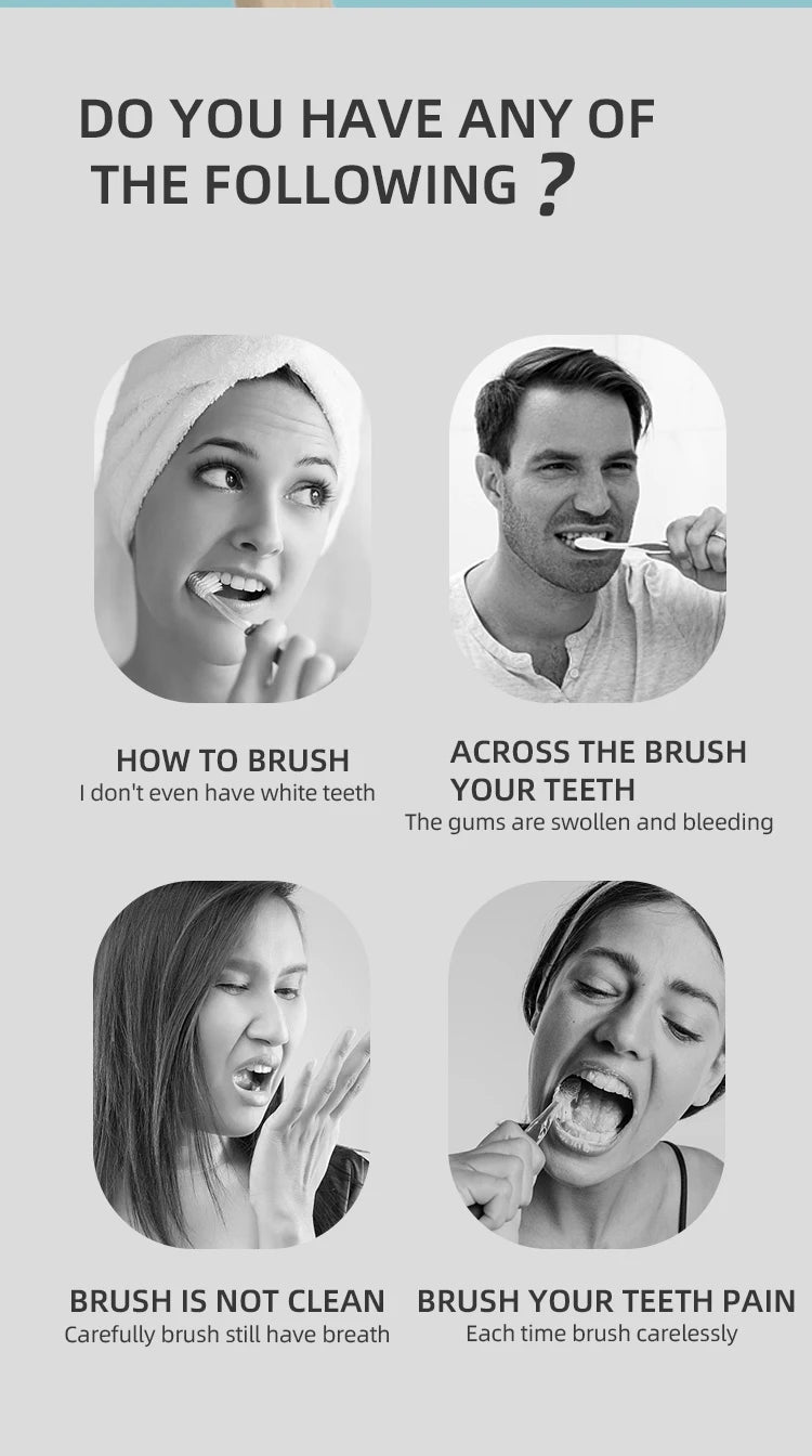 Single Cowhide Wrapped Bamboo Toothbrush.