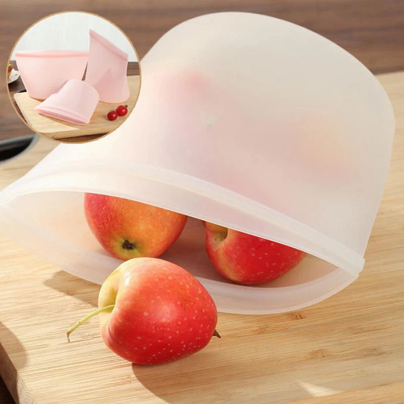 Silicone Food Storage Bags Leakproof