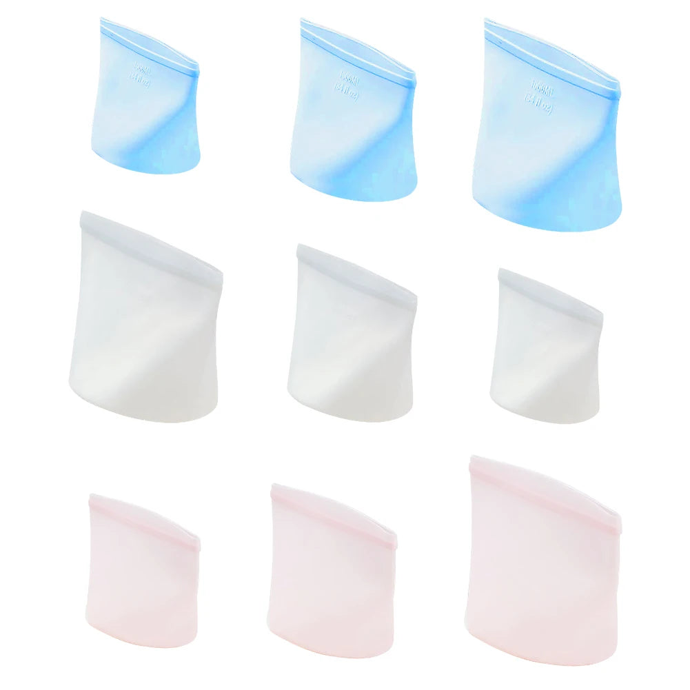 Silicone Food Storage Bags Leakproof
