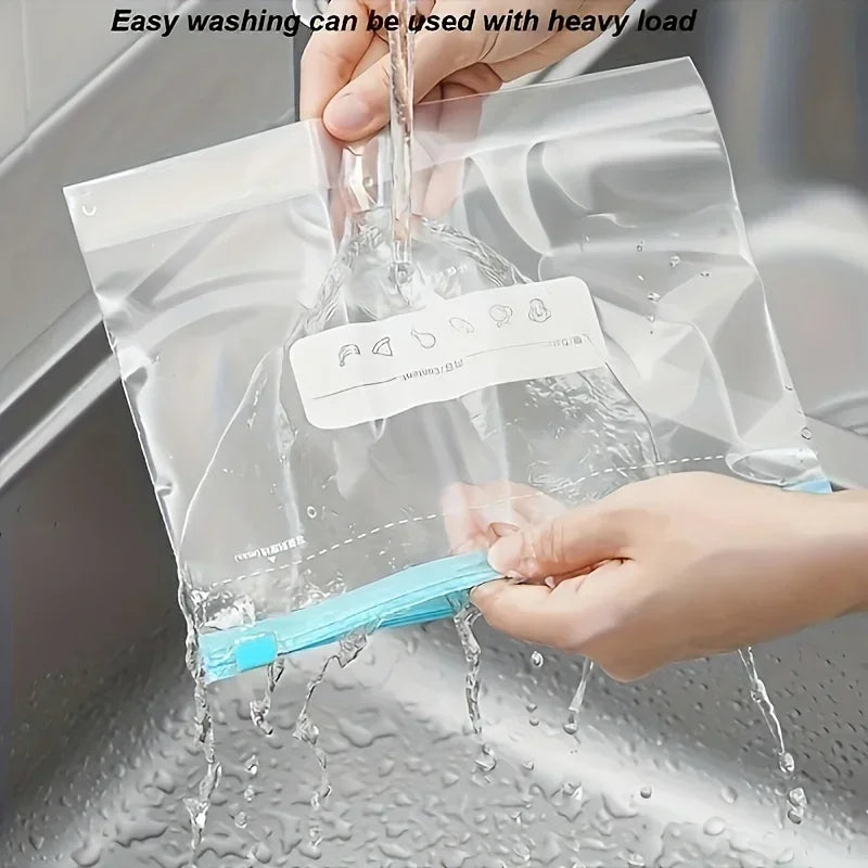 45PCS Silicone Food Storage Leakproof Reusable.