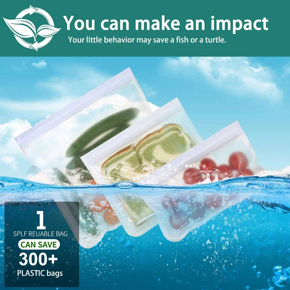 Silicone Food Storage Containers Leakproof